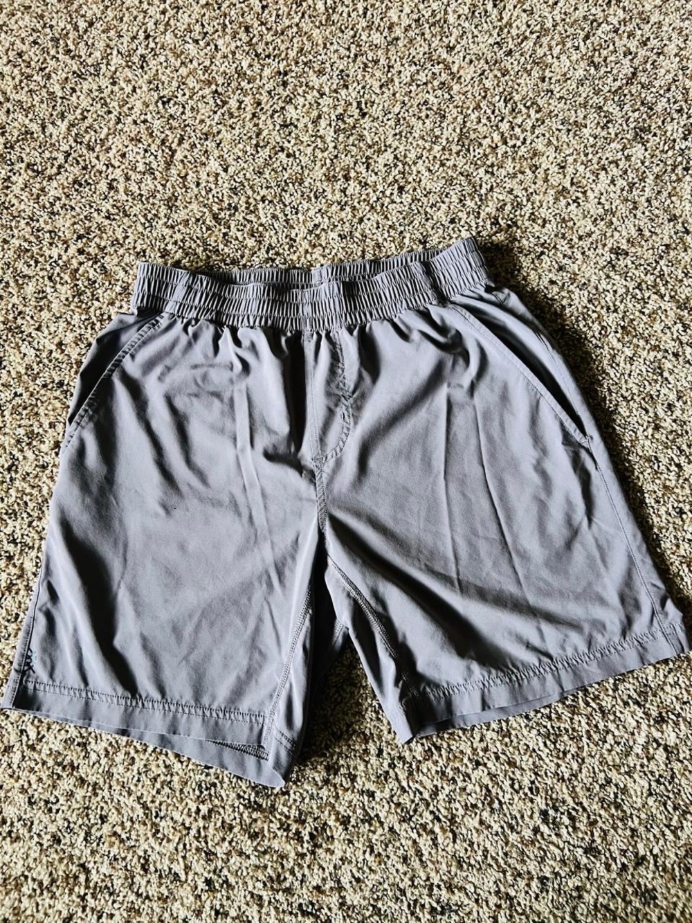 RHONE Gray Athletic Performance Shorts